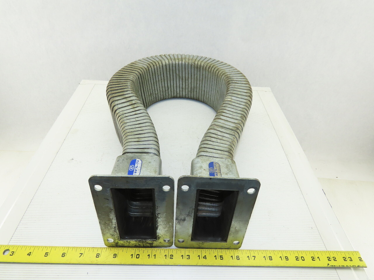 4" x 2-3/4" Flexible Galvanized Enclosed Cable Wire Protector 50" OAL