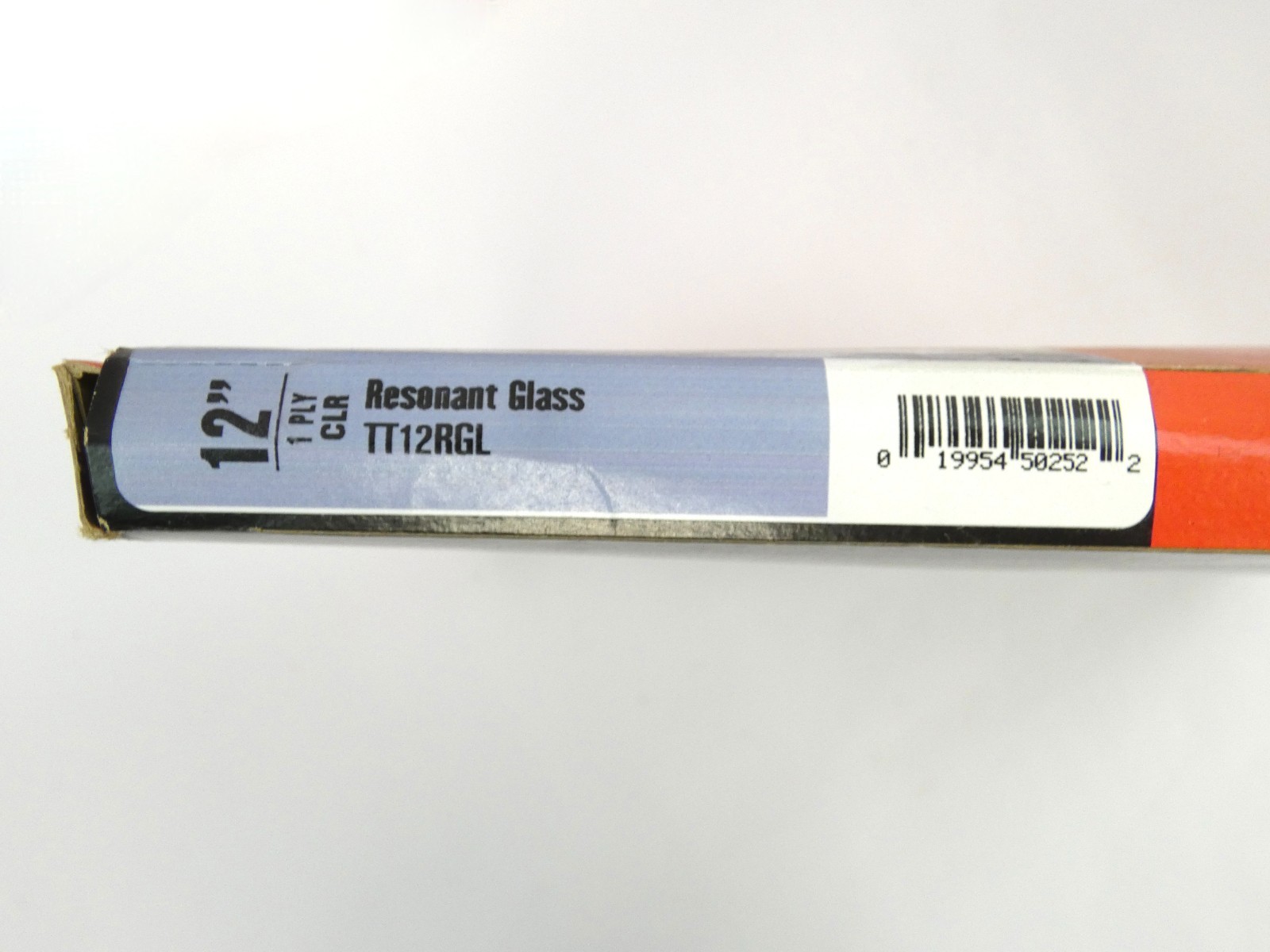BRAND NEW (Open Box) Evans TT12RGL 12" Resonant Glass Clear Drum Head