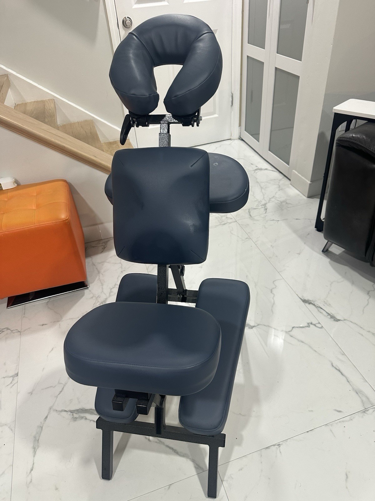 Silla de masaje profesional portátil – azul – excelente estado