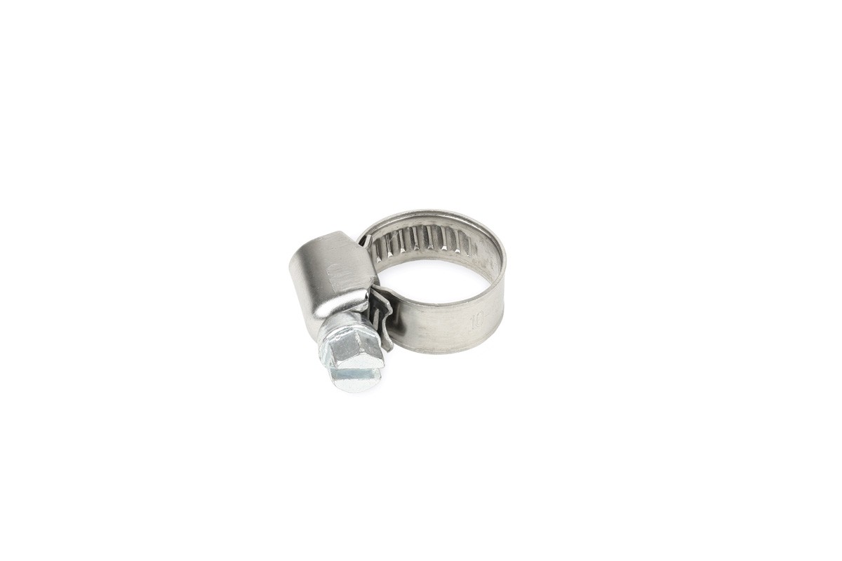 German-Style Stainless Steel Worm-Drive Hose Clamp, 16mm