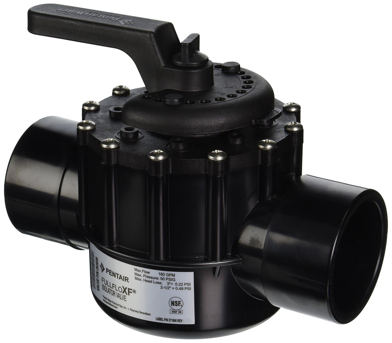 PENTAIR WATER POOL AND SPA INC 263059 VLV 2.5"x 3" 2W CPVC DIV