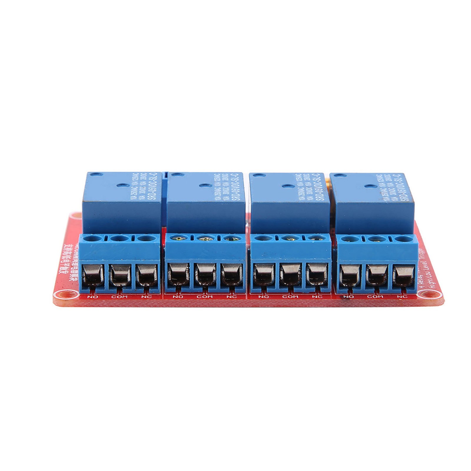 4 Channel Optocoupler Relay Module Board Stable Performance For Projects