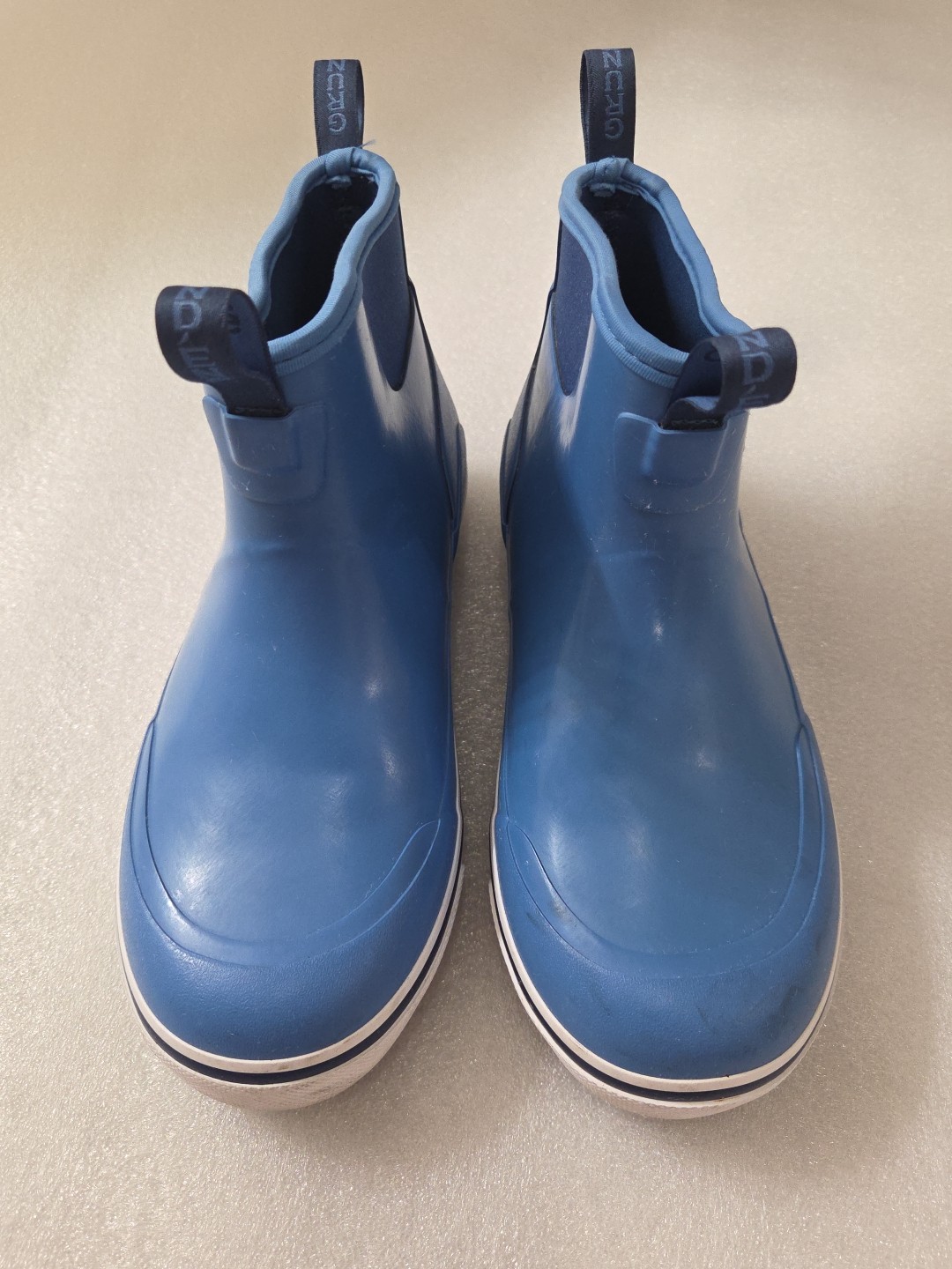 Mens Geundens Deck Boss Ankle Boots Size 8 Blue 60011-421