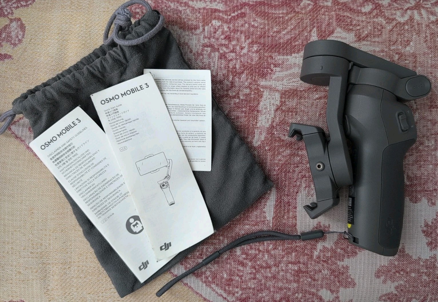 DJI Osmo Mobile 3 Smartphone Gimbal Stabilizer Universal Compatibility EUC