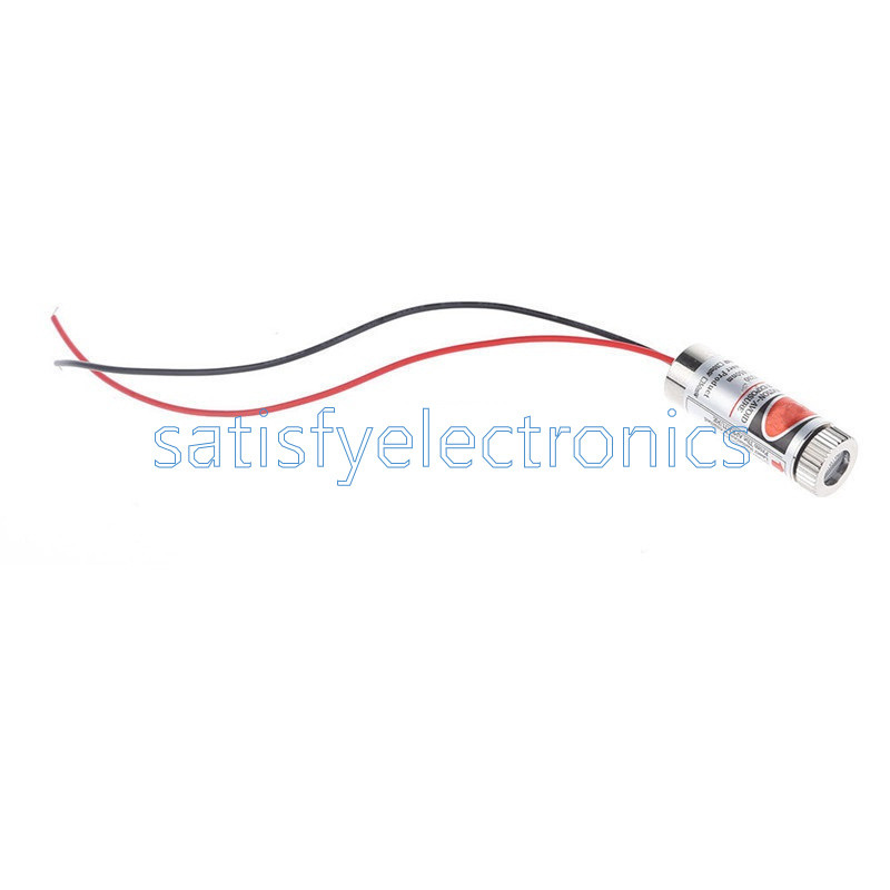 5PCS 5mW 650nm Line Red Laser ModuleFocus Adjustable Laser Head 5V Module