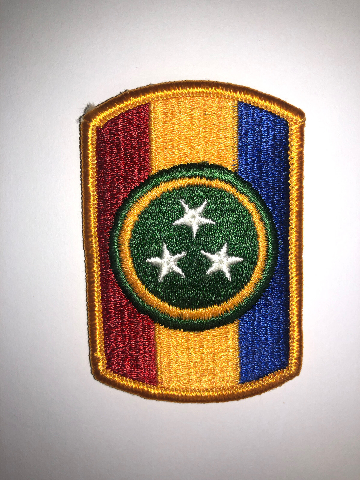 30th Armored Brigade U.S. Army Shoulder Patch Insignia