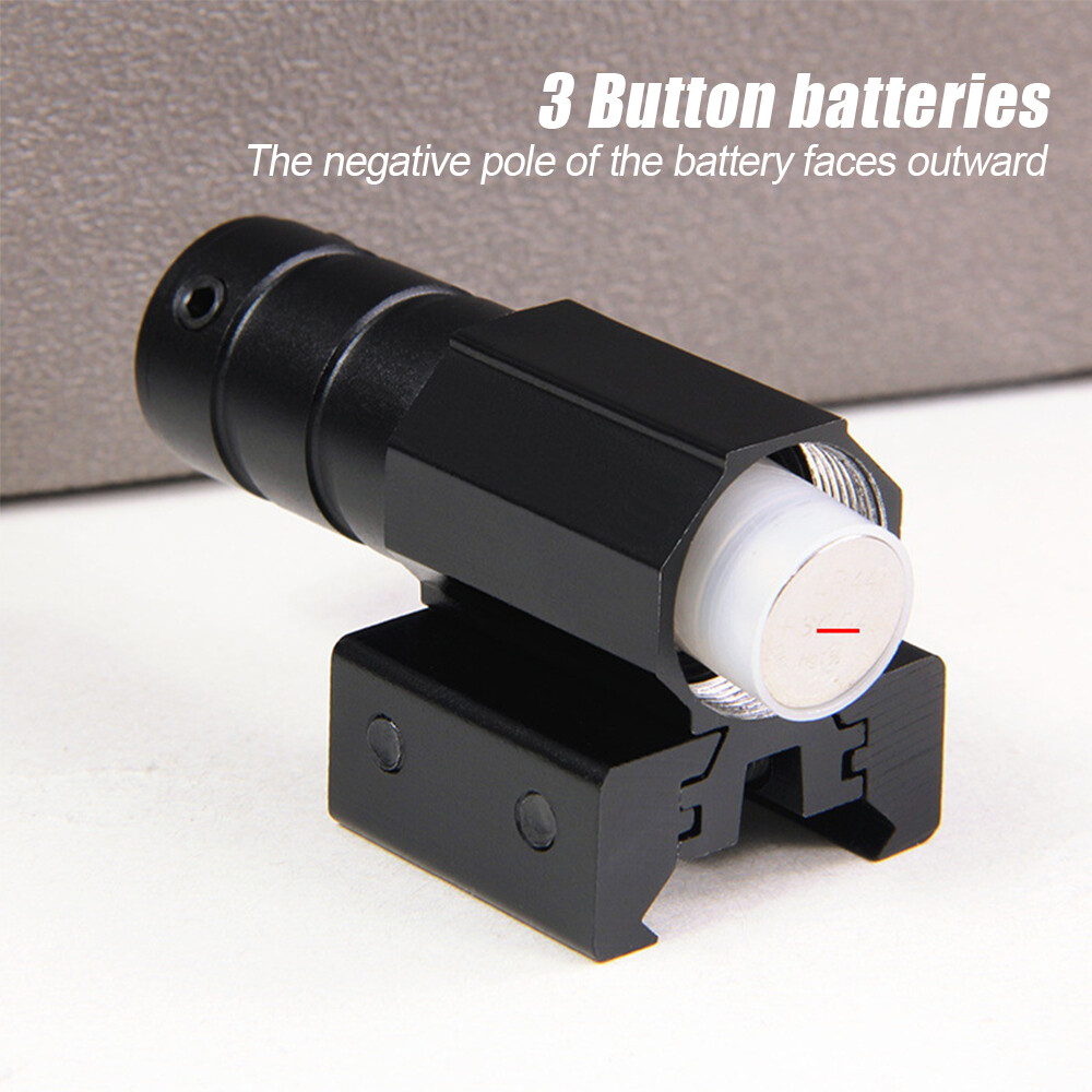 11/20mm Tactical Green Red Laser Beam Dot Sight Scope For Gun Rail Pistol Weaver