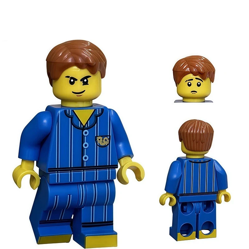 MOC Lego Minifig Figurine: Ninjago Jay (Pajamas) Fast Shipping Perfect Gift