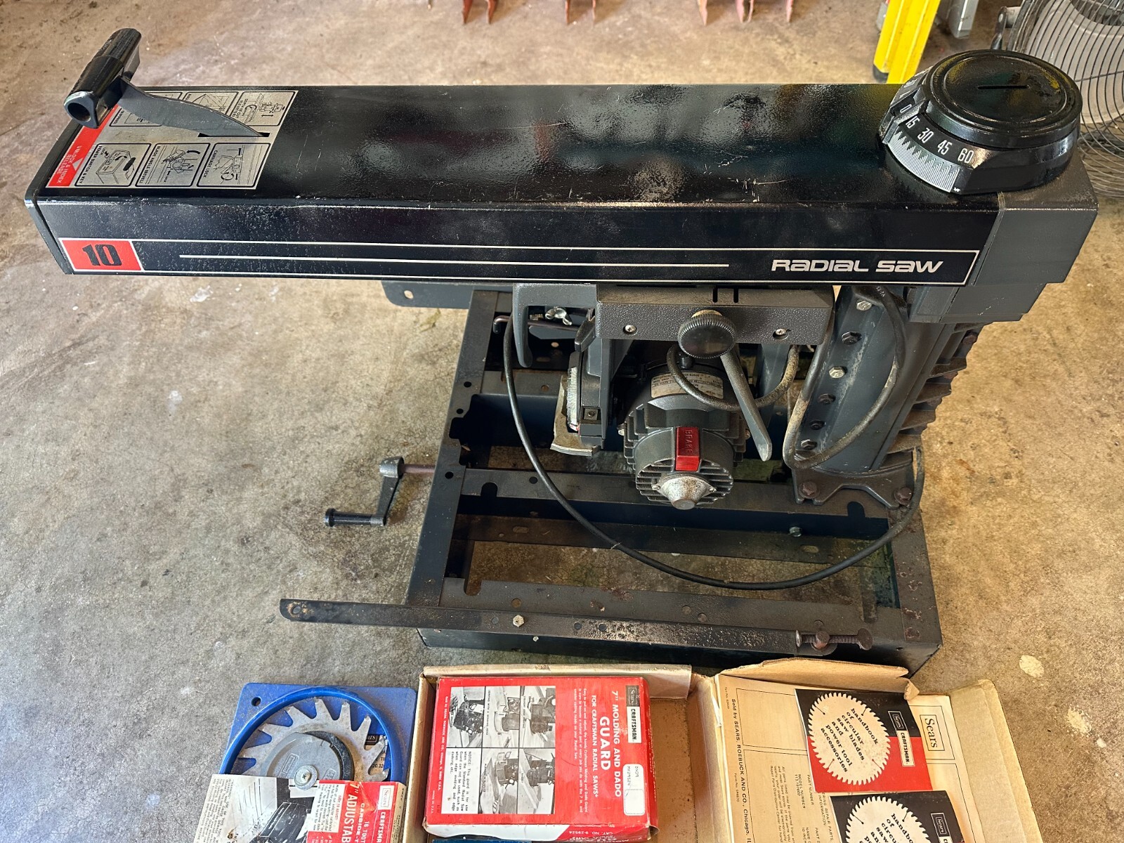 Radial Arm Saw 10" by Sears
