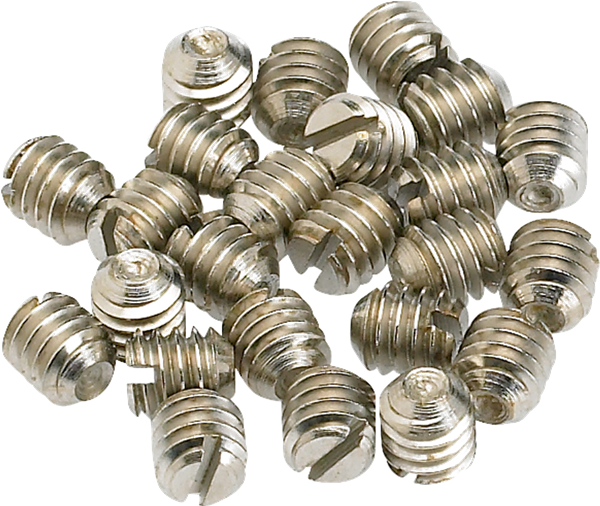 OEM Fender SET SCREWS for Knob Mounting Tele P Bass Amplifier Slotted 24 Pack