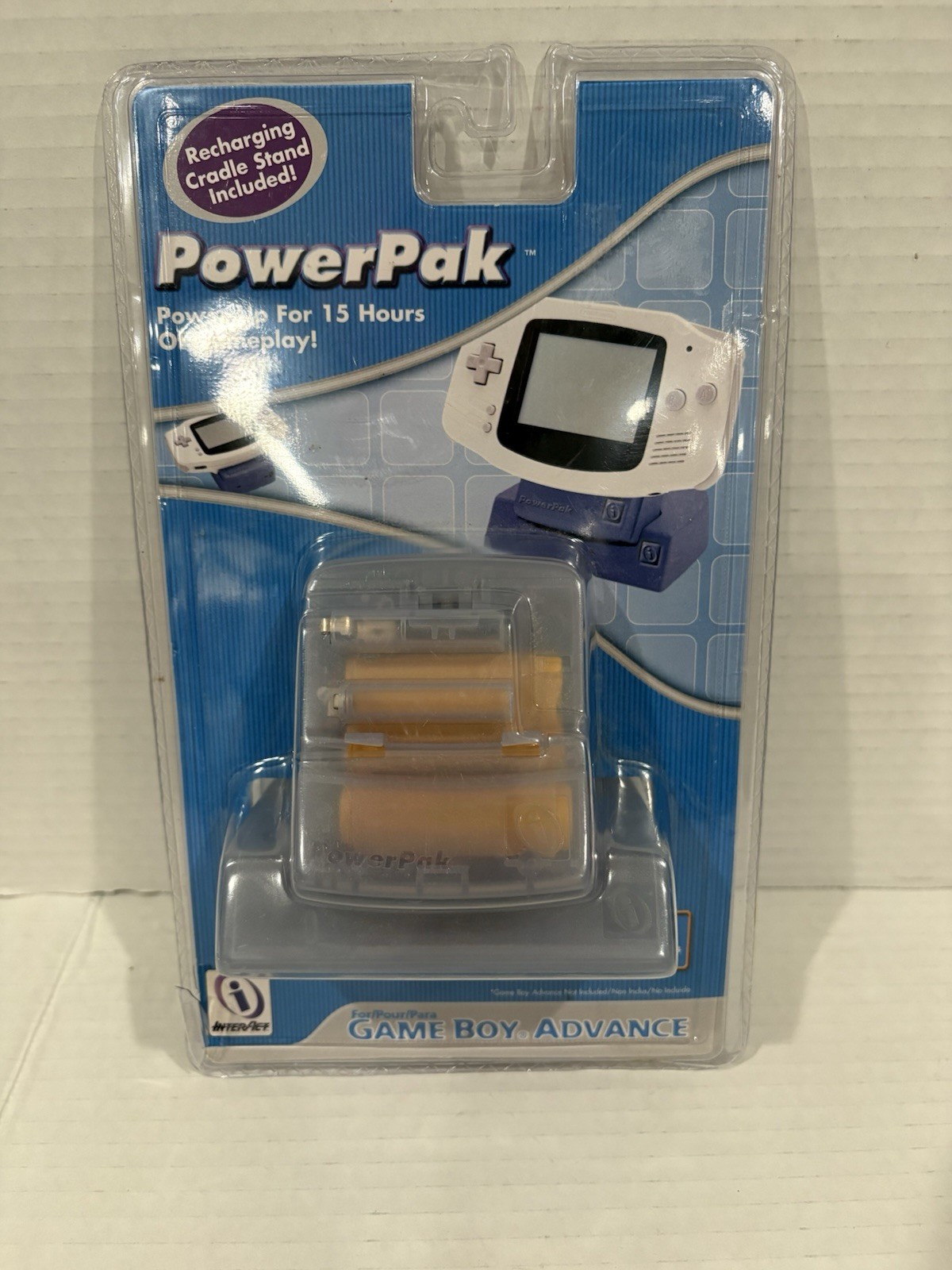 NEW Rechargeable Battery Power Pak for the Game Boy Advance