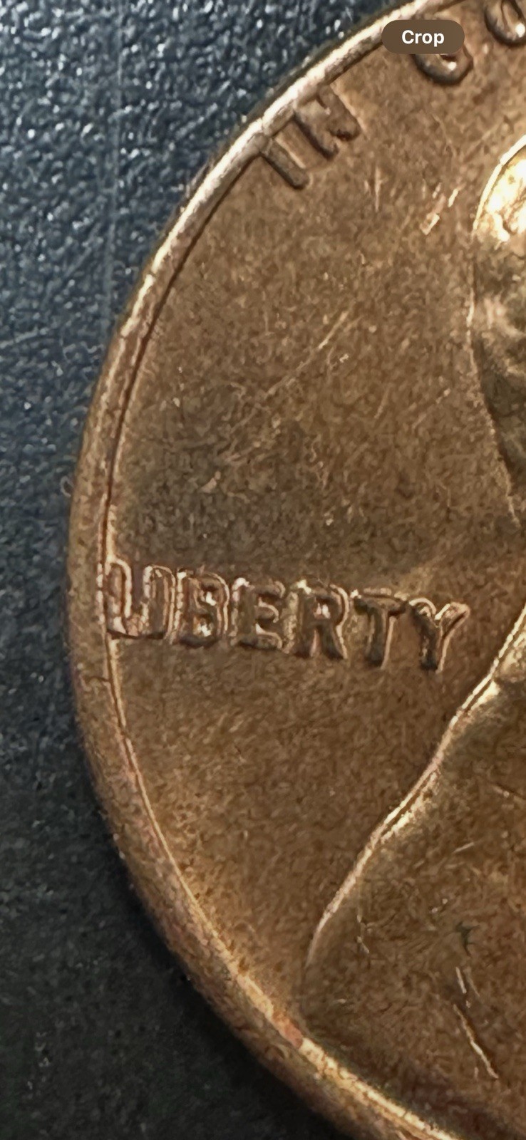 1968-Lincoln Penny DDO-004/Tilted Collar Error A-521