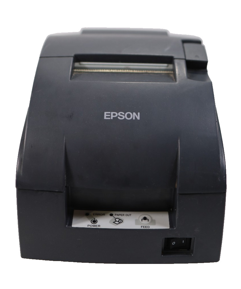 Epson TM-U220B M188B Receipt Printer USB Ethernet No Power Adapter