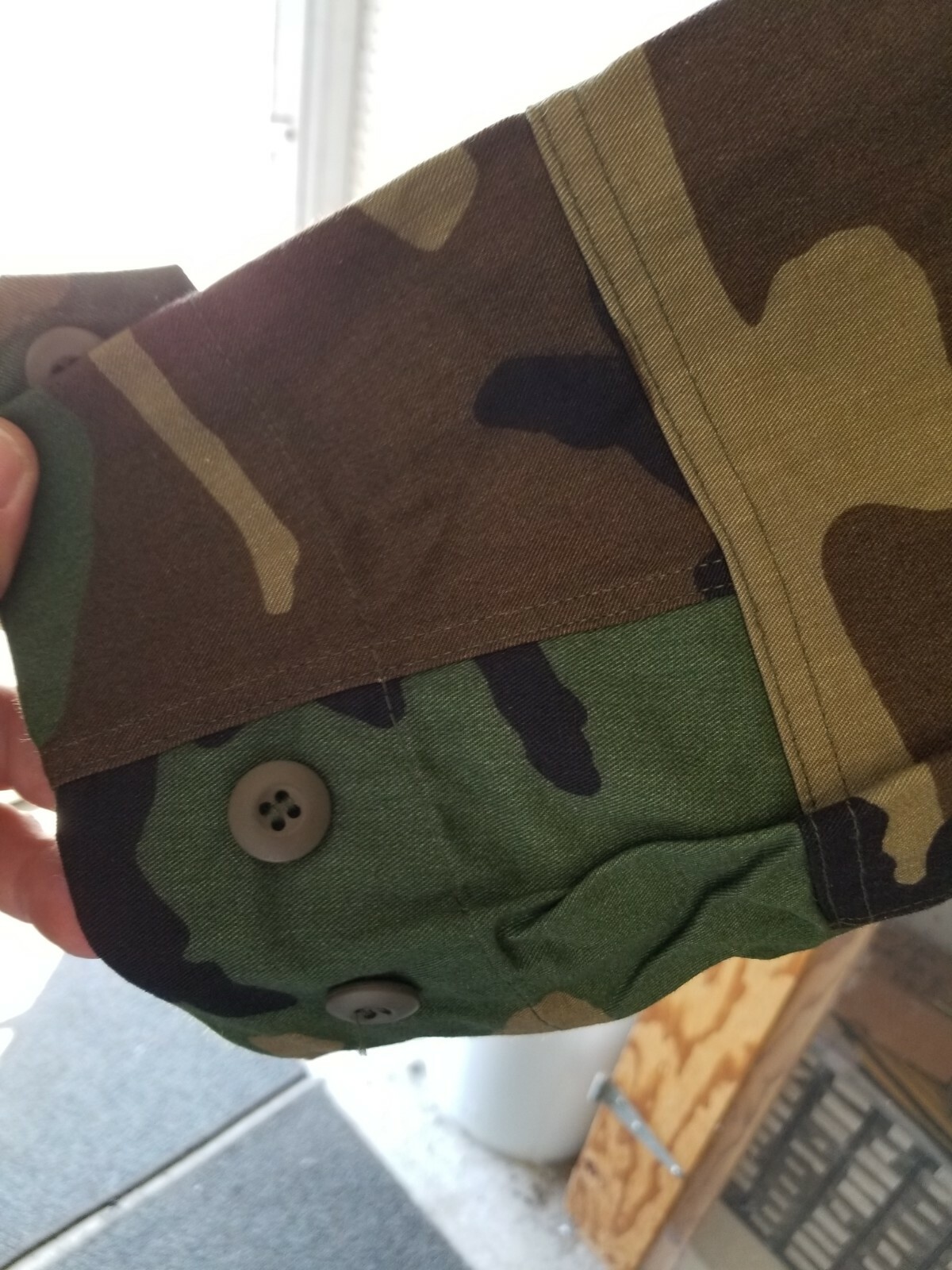 Woodland Camo BDU Blouse US Army issue, Used