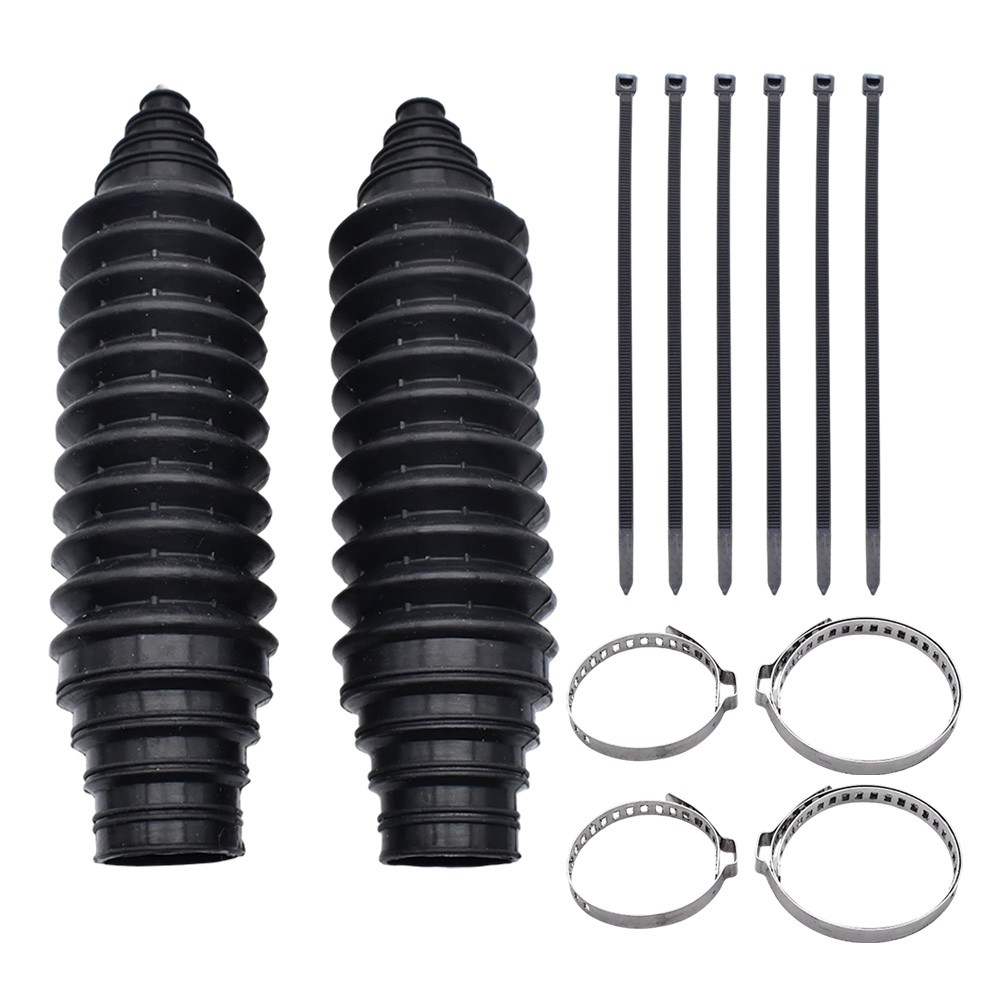 2PCS Rack & Pinion Inner Tie Rod Steering Bellow Boot For Chevy GMC Cadillac