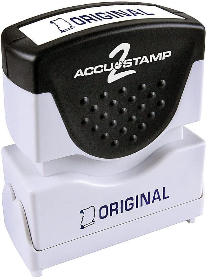 New Cosco Accu-Stamp2 Premium 1-Color Shutter "Original" Stamp, 035622