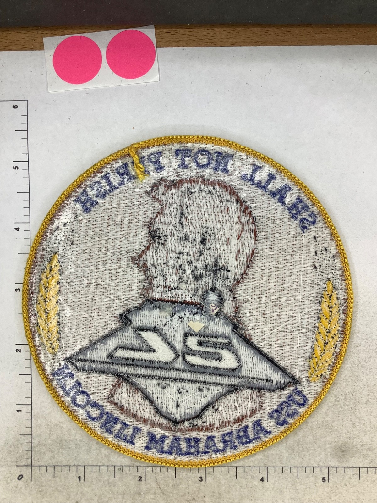 US NAVY USS ABRAHAM LINCOLN SHIPS PATCH