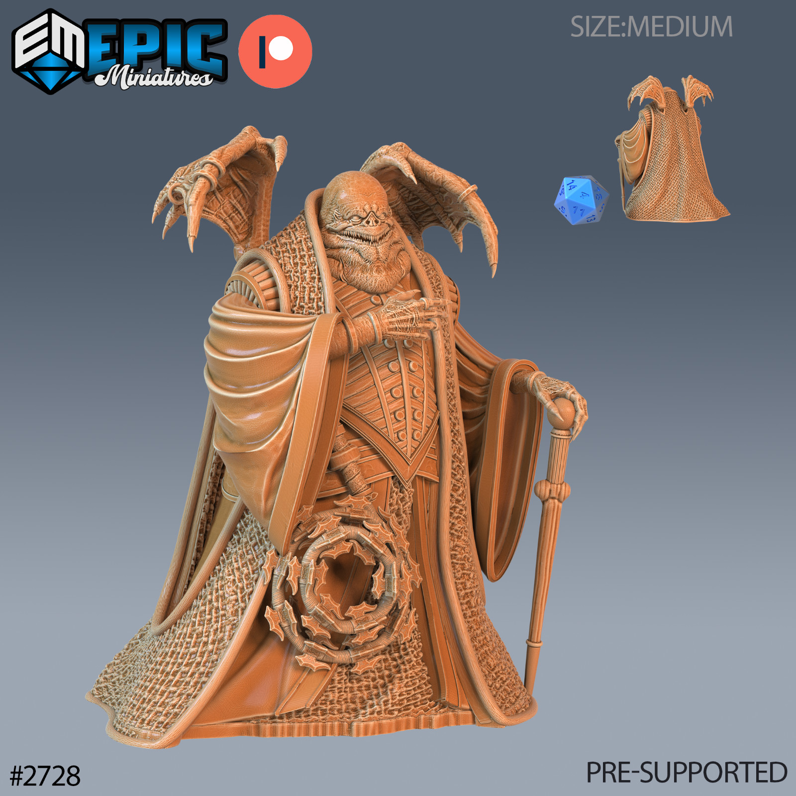 Amnizu A | Epic Miniatures | RPG D&D Pathfinder Wargaming