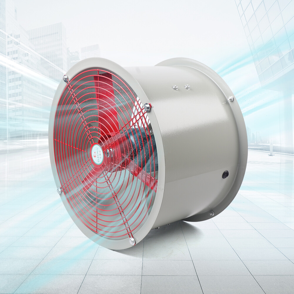 16"Explosion-proof Axial Exhaust Fan 1450rpm Spray Booth Paint Fumes Exhaust Fan