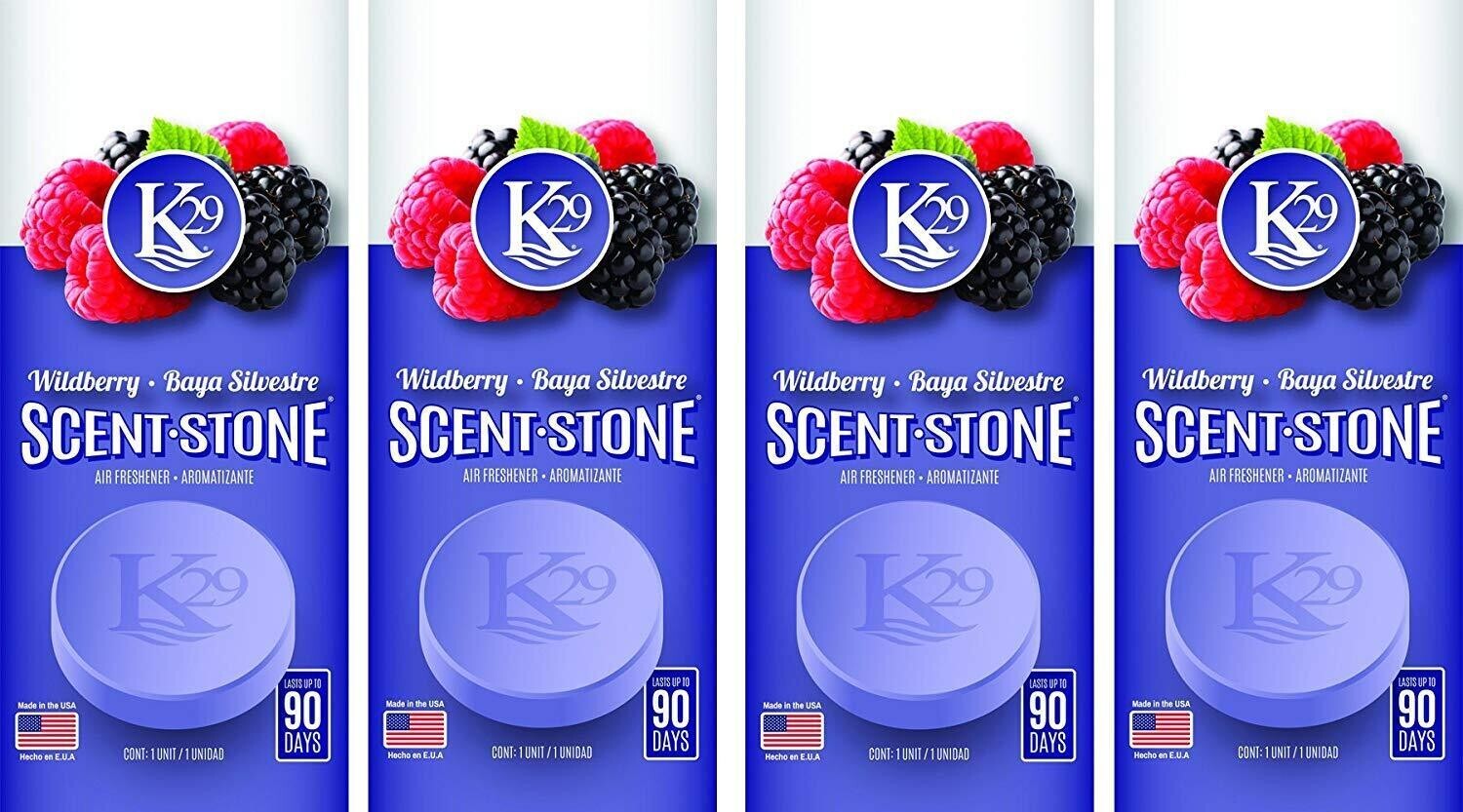 Scent Stones-K29 Keystone Air Freshener - Wild Berry (4 Stones)