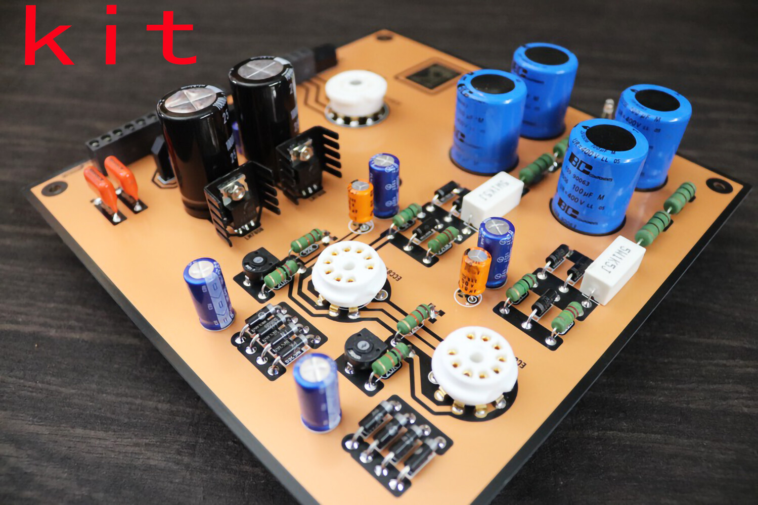 D.Klimo Parallel Tube Regulator Power Supply Rectifier Board DIY Kit