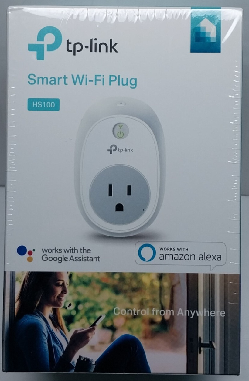 TP-Link HS100 Smart WiFi Plug w/ Google Assistant & Amazon Alexa NEW