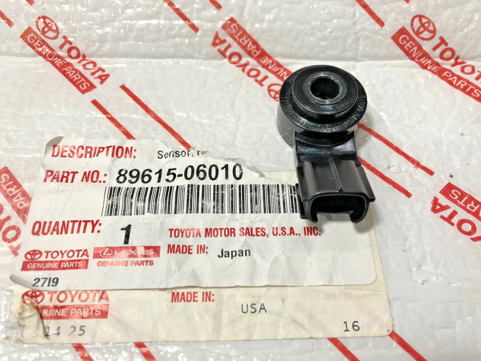 *NEW SCION KNOCK SENSOR 89615-06010 IX IQ TC XA XB XD GENUINE OEM TOYOTA PART