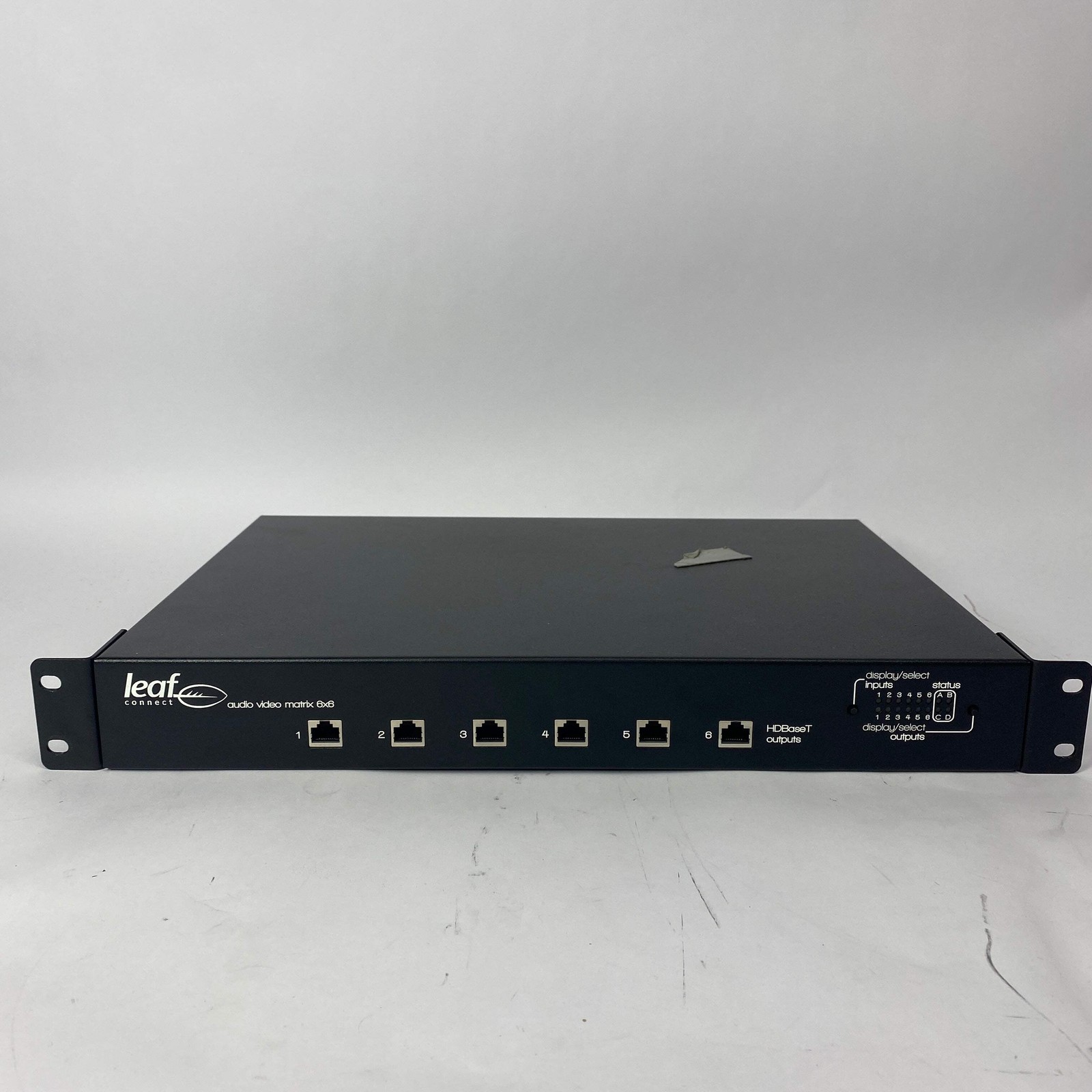 Leaf Connect L66 6x6 HDMI HDBaseT Matrix Switch Audio Video Distribution