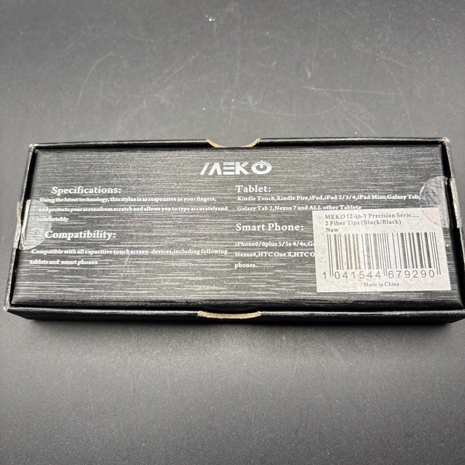 MEKO High Sensitivity 2-in-1 Stylus 2-Pack with Replacement Tips
