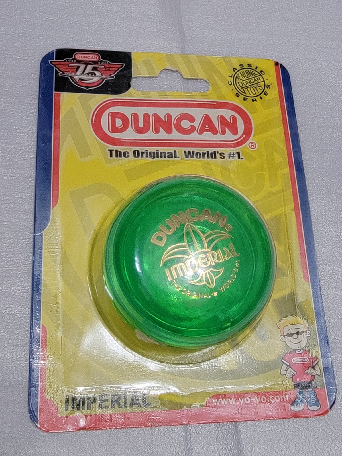 Duncan Green Yo-Yo Imperial Classic Series 75th Anniversary