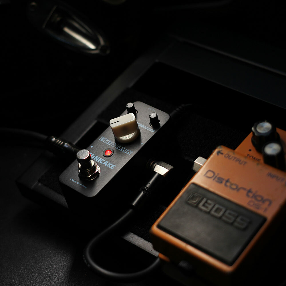 SONICAKE Echo Rain Analog-Style Hybrid Digital Delay 2-mode Guitar Effects Pedal