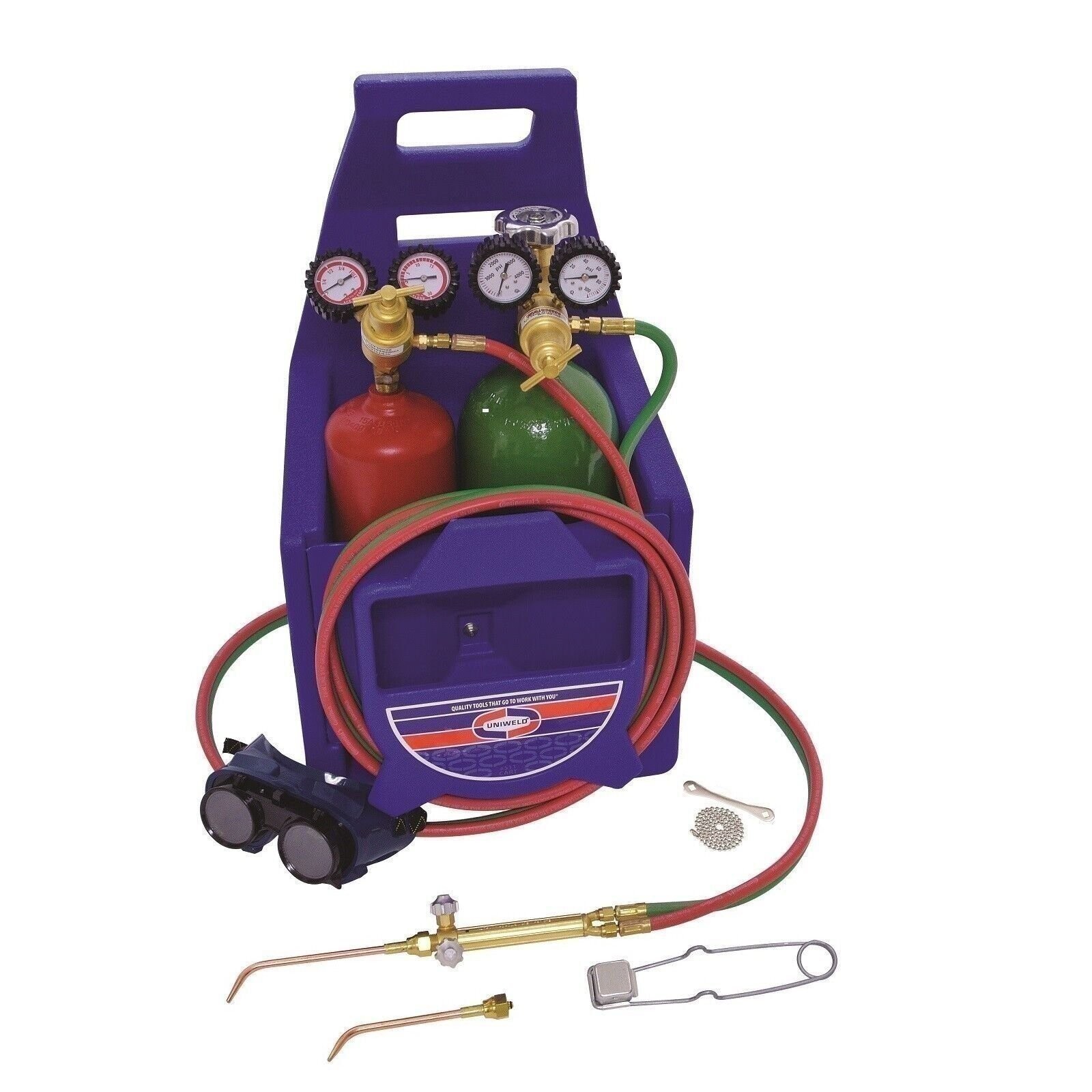 Uniweld KC100P Centurion Weld, Braze Outfit with 511 Plastic Carrying | No Tanks