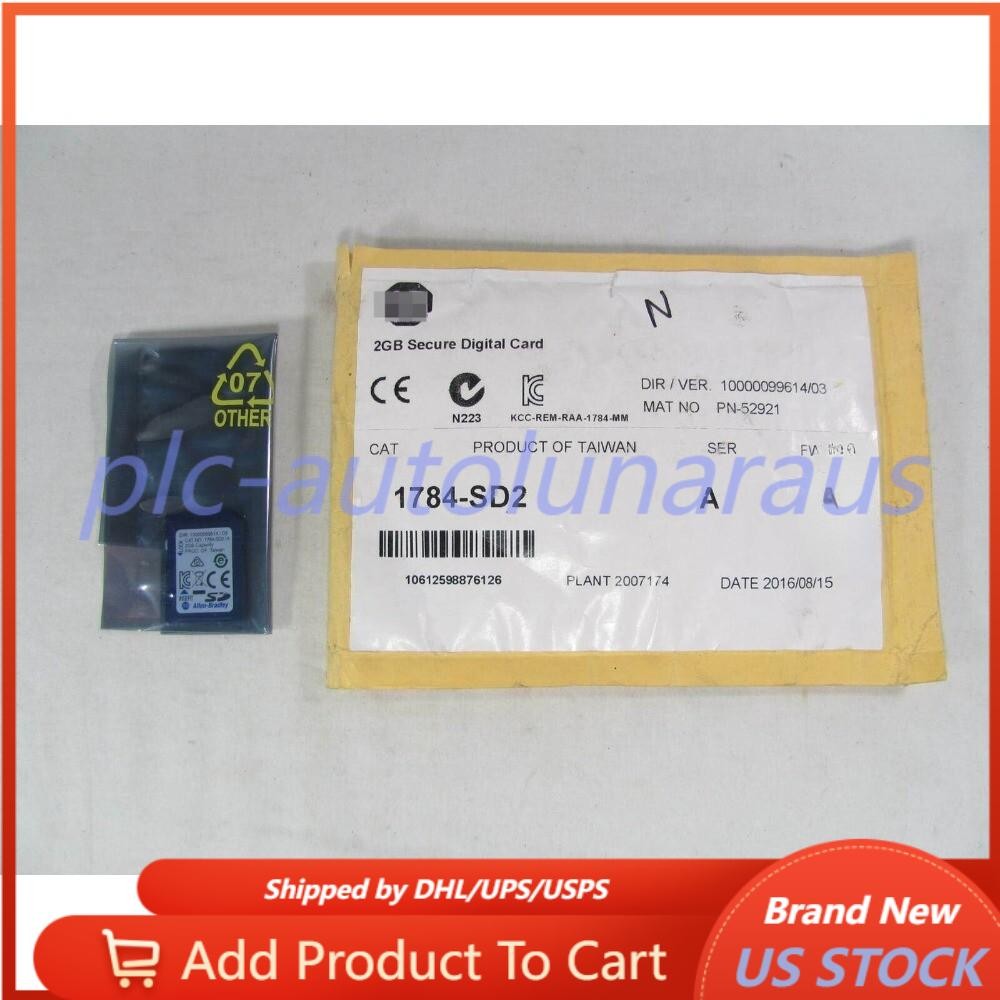 1784-SD2 ControlLogix Secure Digital Card Brand New AB Sealed 1784SD2