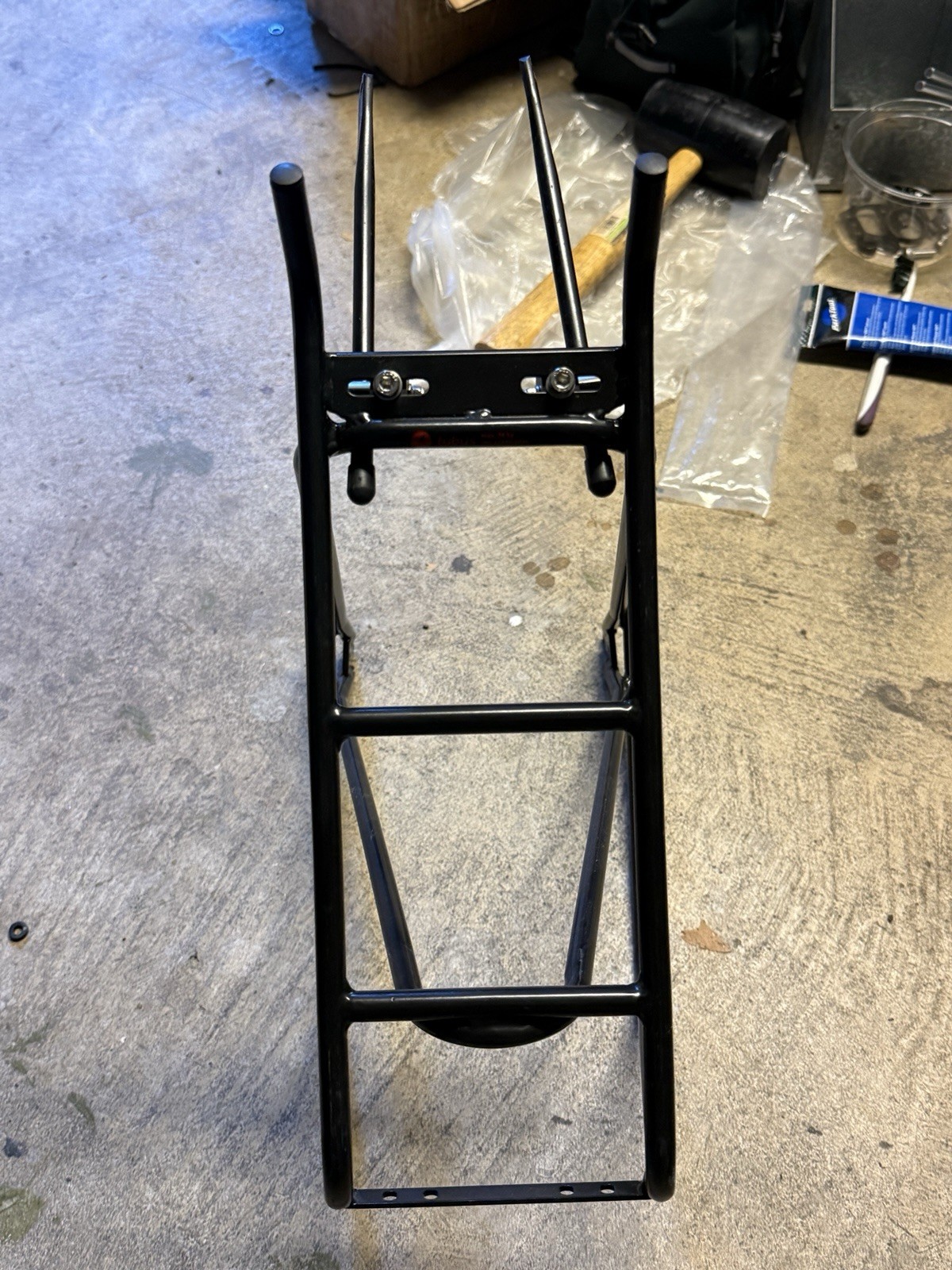 Tubus Classic Cargo Rear Rack 700c/29in Heavy Duty Steel for Touring & Commuting