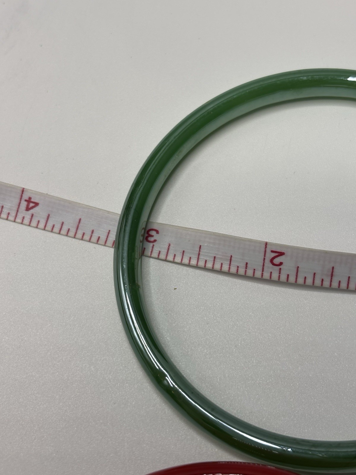 (2) Art Glass Bangle Bracelets Stackable Multi-Colored Brown Green Fashion