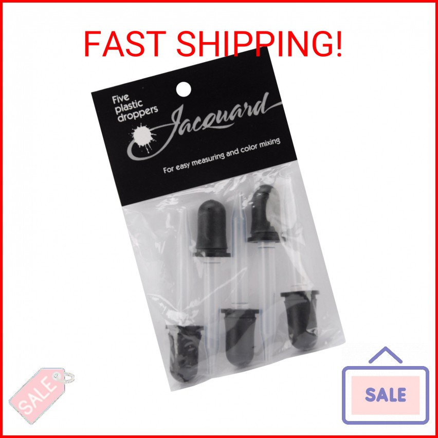 Jacquard Plastic Droppers, Multi