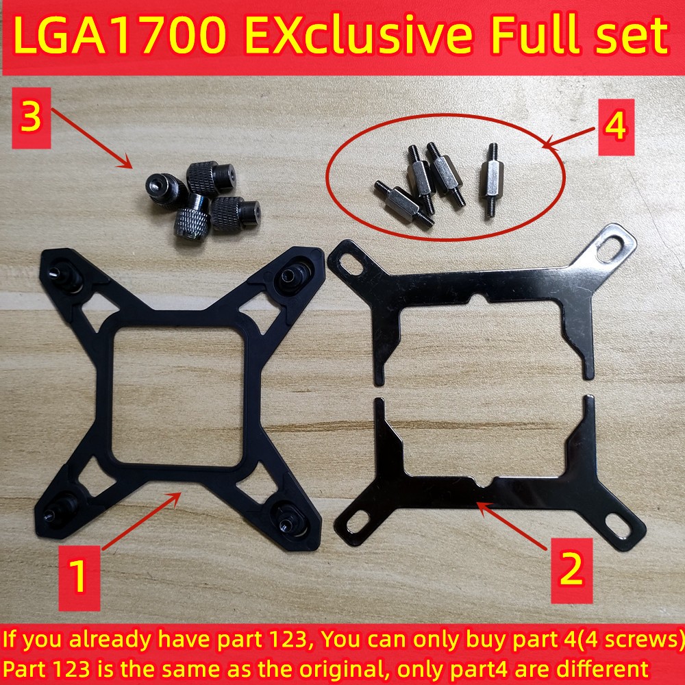 CPU Cooling Fan Kit Mounting Bracket For CORSAIR  H115i h150i h170i XT elite