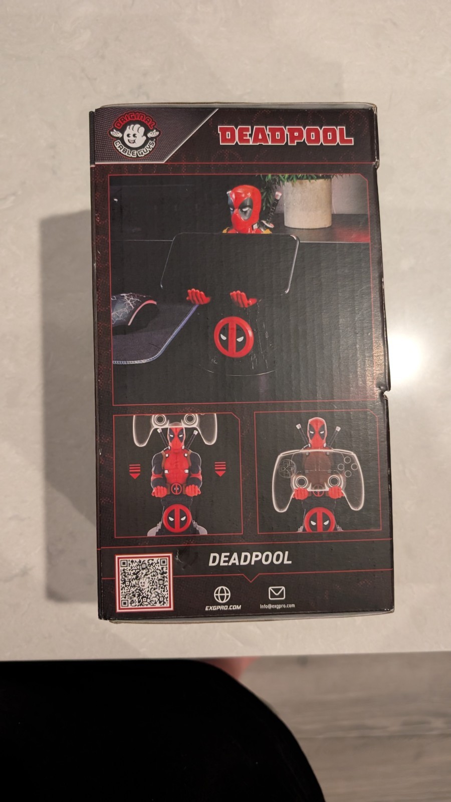 DEADPOOL Cable Guys Original Phone Video Game Controller Holder Character Stand