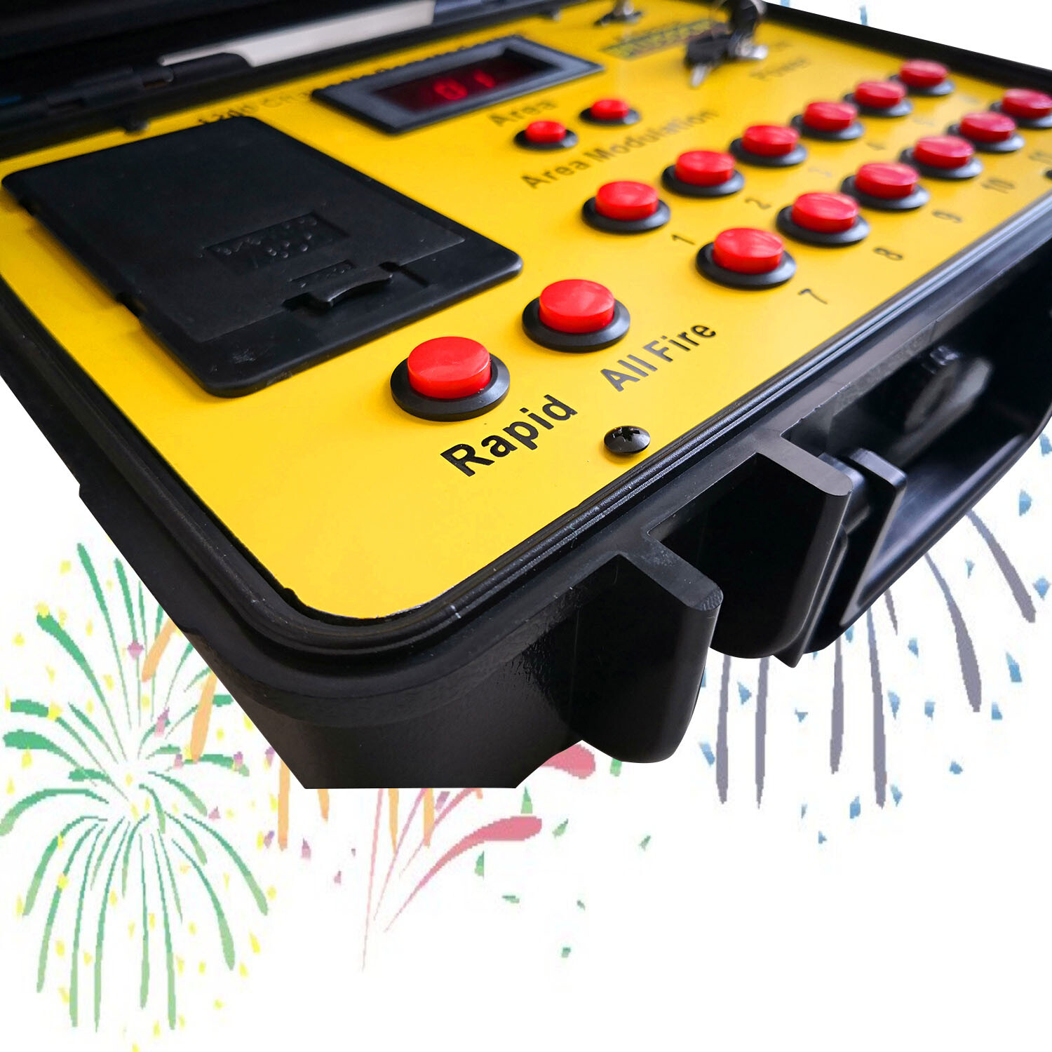 Bilusocn 500M distance+36 Cues Fireworks Firing System remote Control Equipment