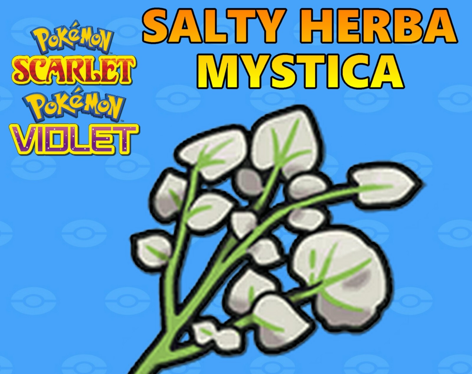 ☆ 10 Salty Herba Mystica for Pokemon Scarlet Violet ☆ Fast Delivery!