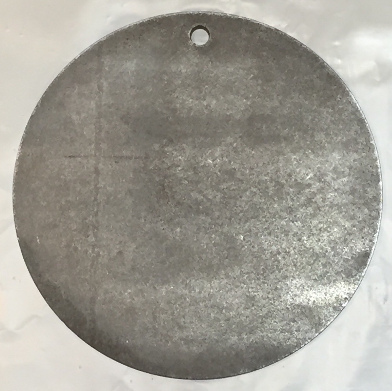 AR500 12" X 1/2" Gong Hanger Steel Shooting Target NRA Action Pistol Plate