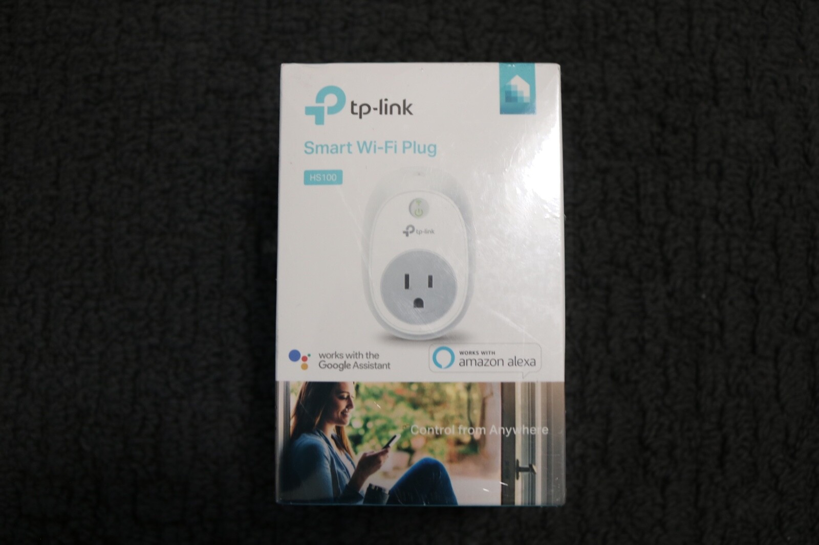 TP-Link HS100 Smart Wi-Fi Plug Works w/ Alexa & Google Assistant NO HUB REQUIRED