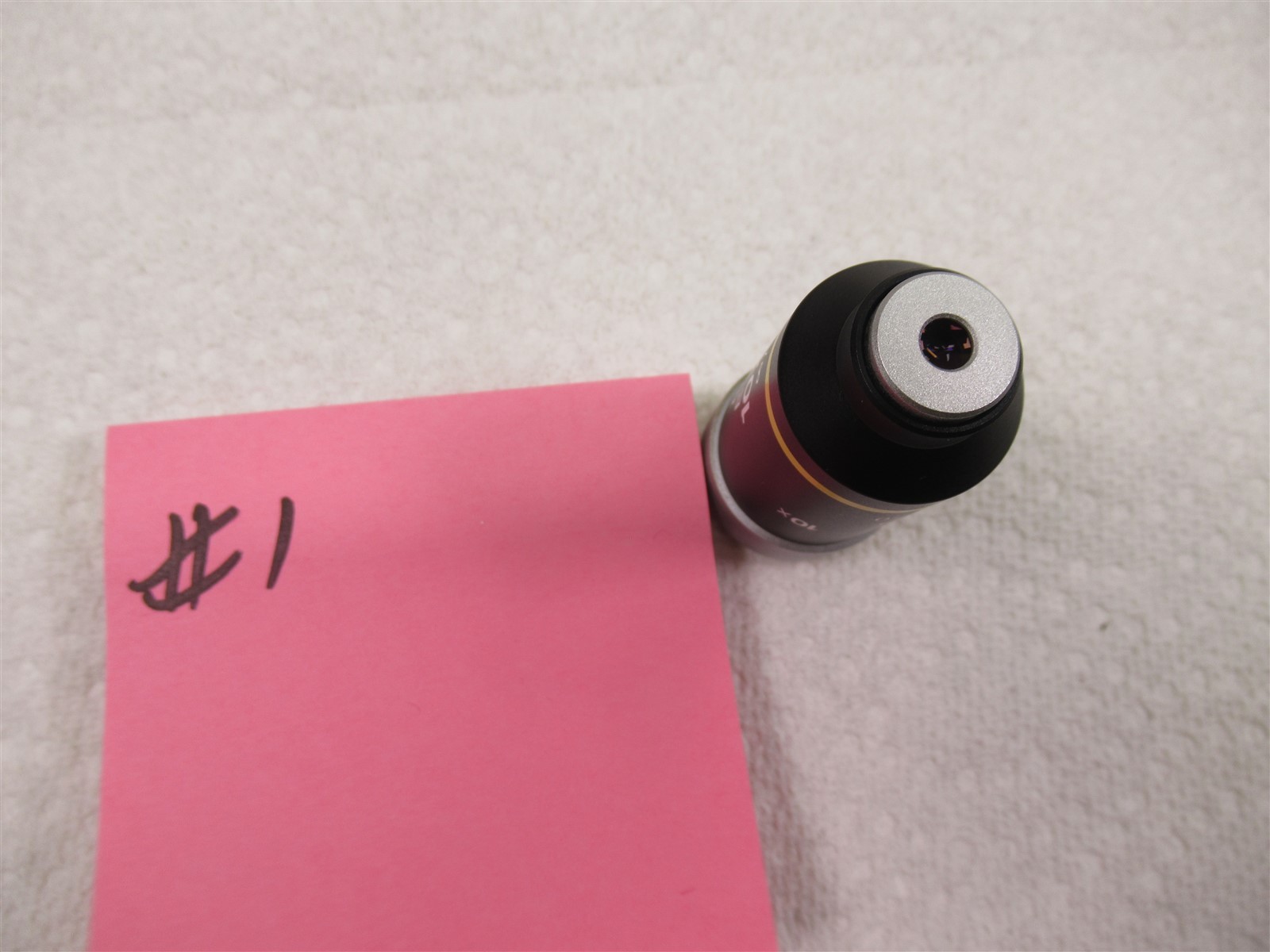 Nikon E Plan 10x / 0.25 Microscope Objective Lens ∞/- WD 7.0 CFI60 Eclipse