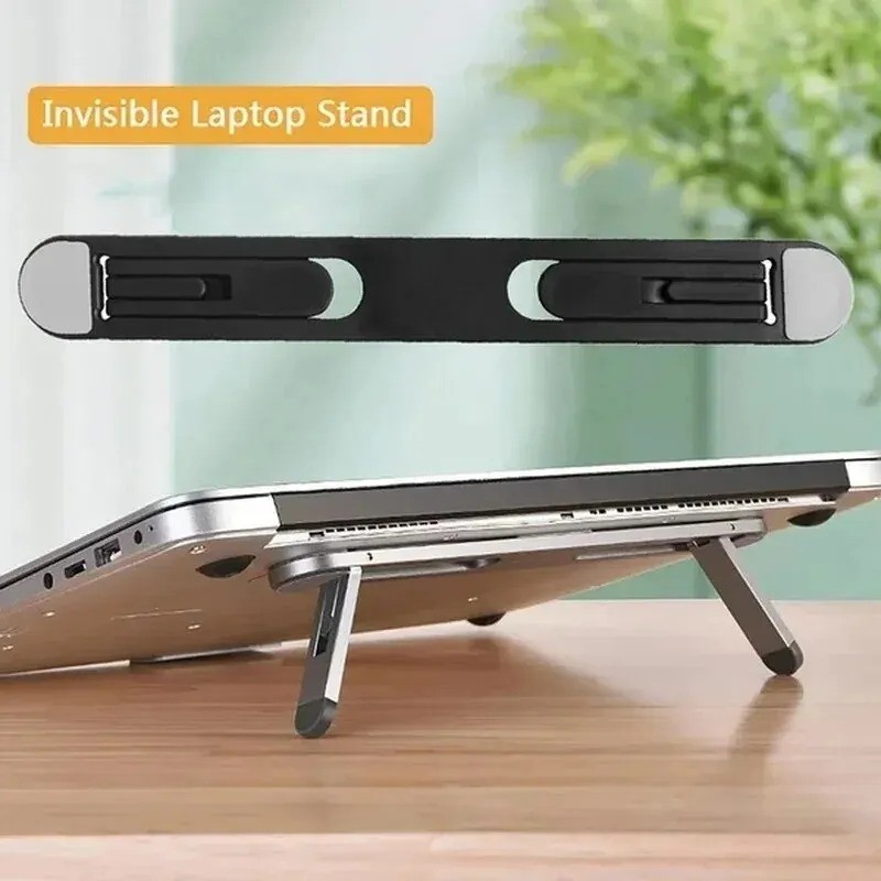 Adjustable Foldable Laptop Stand Universal Notebook Holder Desk Riser Portable
