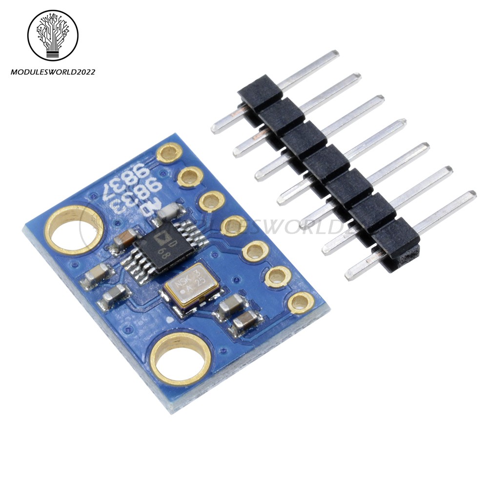 AD9833 DDS Signal Generator Module Programmable Microprocessors Sine Square Wave