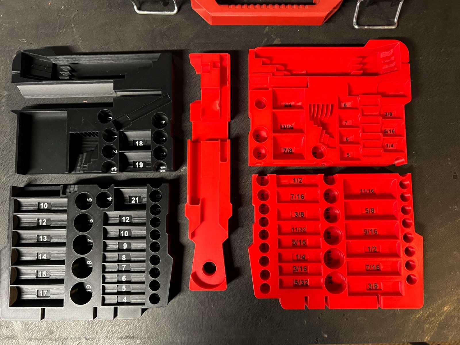 Craftsman Versa Stack 230 pc Socket Organizer for Milwaukee Packout