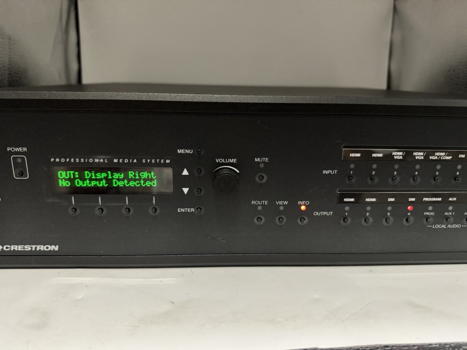 Crestron DMPS3-300-C 3-Series 4K DigitalMedia Presentation System.