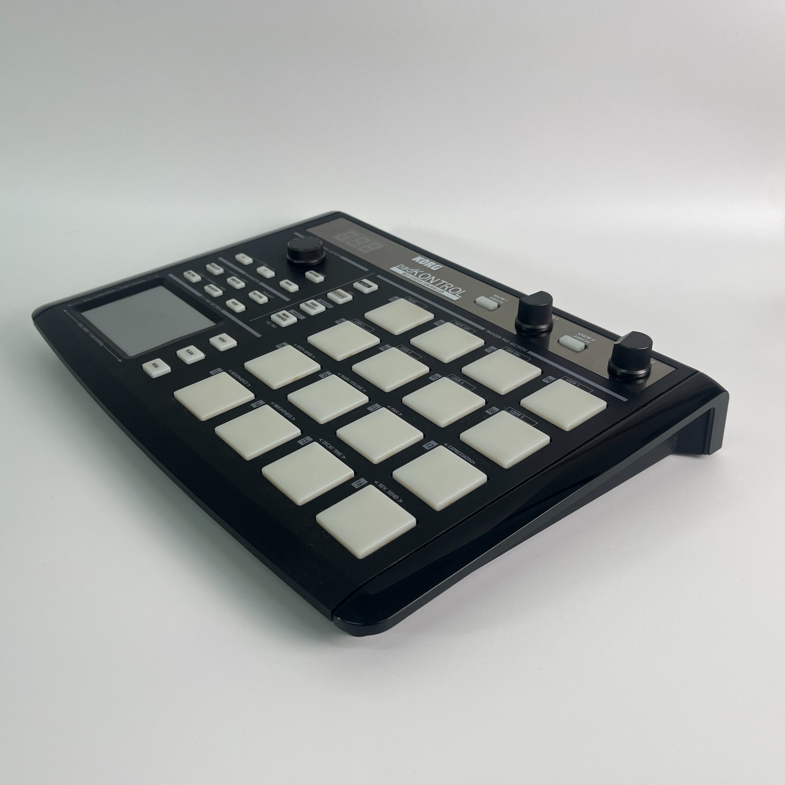 KORG KPC-1 padKONTROL Black MIDI Studio Controller Drum Pad - Tested & Working