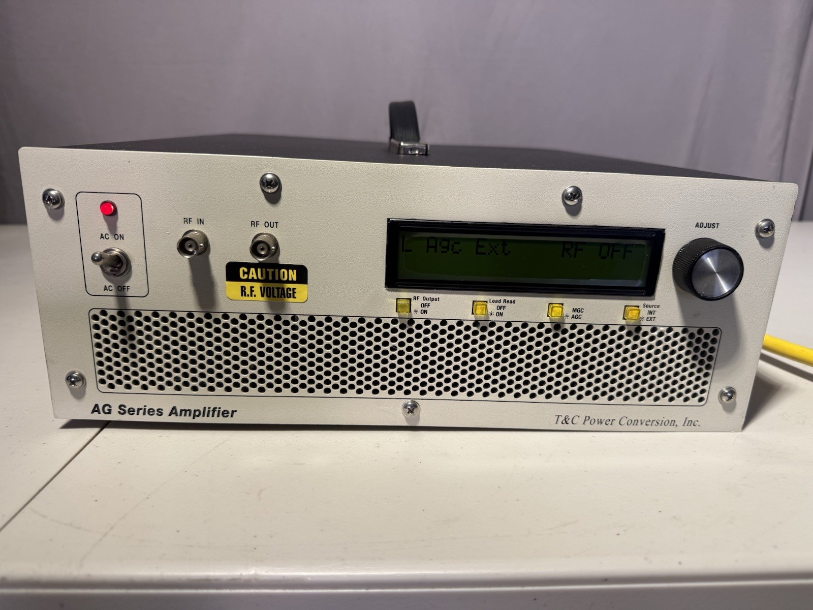 T&C power conversion AG1021 AG series amplifier LF amplifier/generator