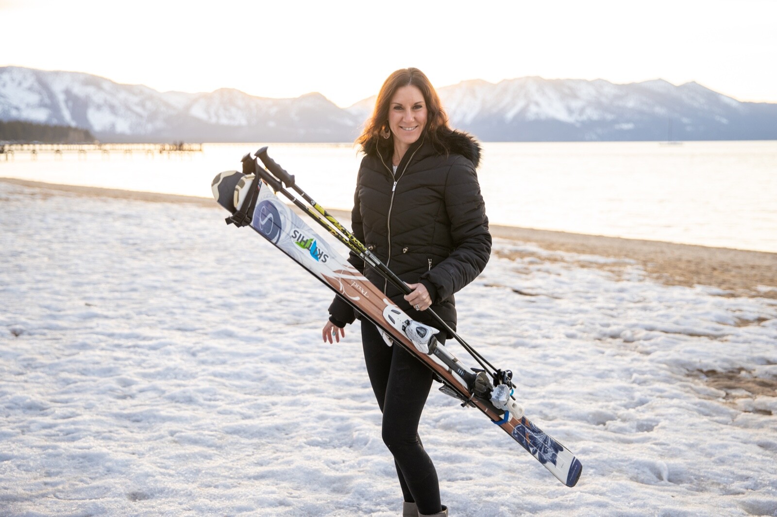 Ski and Pole Carrier